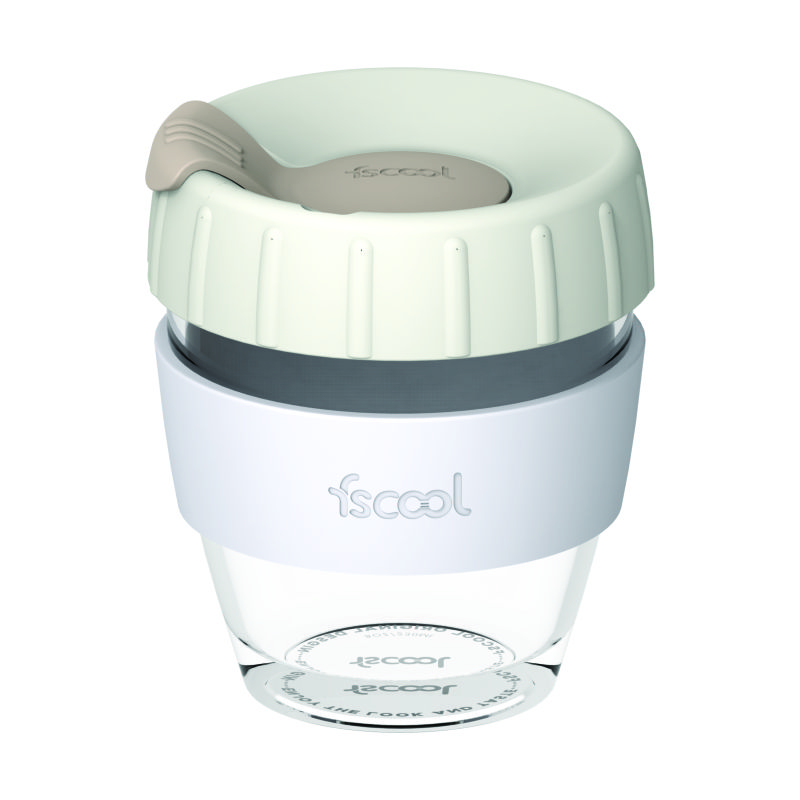 新款创意礼品简约玻璃咖啡杯-fscool 8OZ咖啡杯